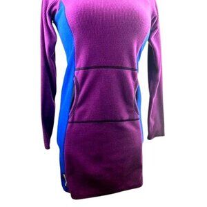 Melanzana Microgrid Hoodie Dress